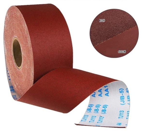 Aluminium Oxide Abrasive Rolls sandpaper Flexible Cloth Roll Sanding Belts 0