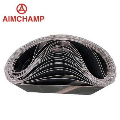 Polyester Cloth Silicon Carbide Abrasive Wood Metal Polishing Belts Y - Wt