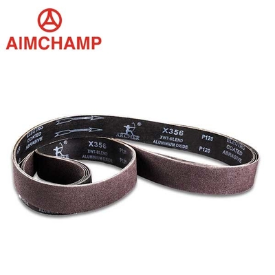 Polyester Cloth Silicon Carbide Abrasive Wood Metal Polishing Belts Y - Wt