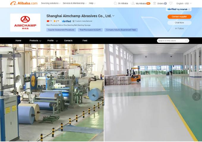 Shanghai Aimchamp Abrasives Co., Ltd. factory production line 2