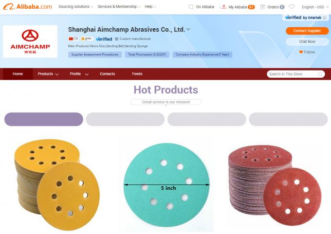 China Shanghai Aimchamp Abrasives Co., Ltd. company profile 0