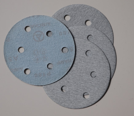 P60 Hook And Loop Sanding Disc 150mm Woodworking Aluminum Oxide Sanding Discs 3