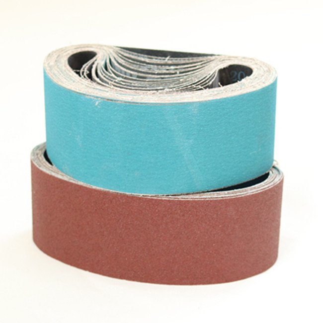 3x21inch 75x533mm Abrasive Sanding Belts Aluminum Blue Zirconia Cloth Woodworking 1