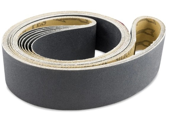 General Metal Silicon Carbide Abrasive Polishing Sanding Belt 60Grit 80Grit 120Grit