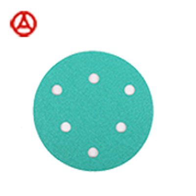 China Automotive Refinishing Disc Film Disc Green Sanding Disc Polyester substrate