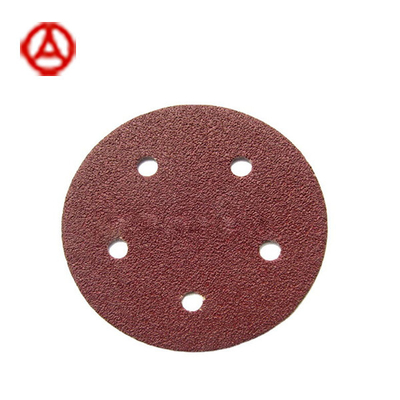 China Machine Sandpaper Disc C-Paper Red Aluminum Oxide Abrasive Paper Disc