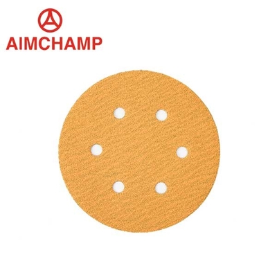 6 inch 150 mm Hook And Round Sanding Disc 100 Grit Abrasive Sanding Disc