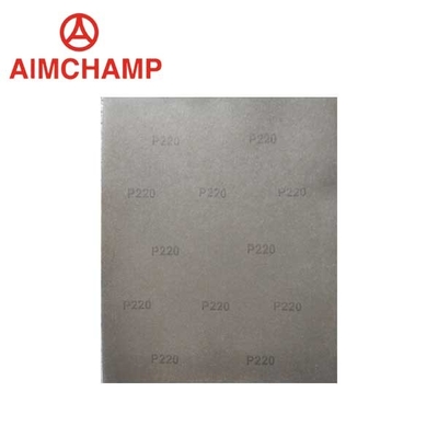 China Waterproof Sanding Paper Kraft Paper Sheet Latex Abrasive Sheet 230x280mm 9x11inch