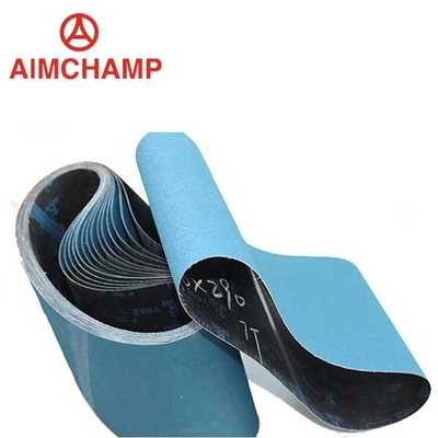 China Metal Polishing Sand Belt Metalworking Zirconia Abrasive 1380x50000mm