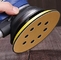 5" Gold Sanding Discs 8Hole Hook and Loop Sandpaper Woodworking or Automotive