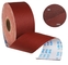 Red Aluminum Oxide Sandpaper Rolls Sanding Cloth Roll for woodworking timber